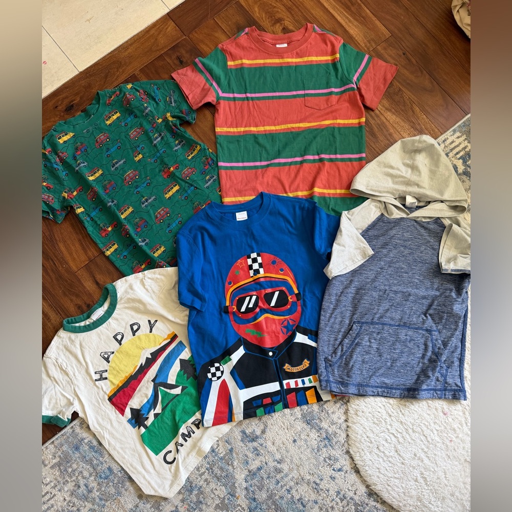 Hanna Andersson Boy Tees size 8